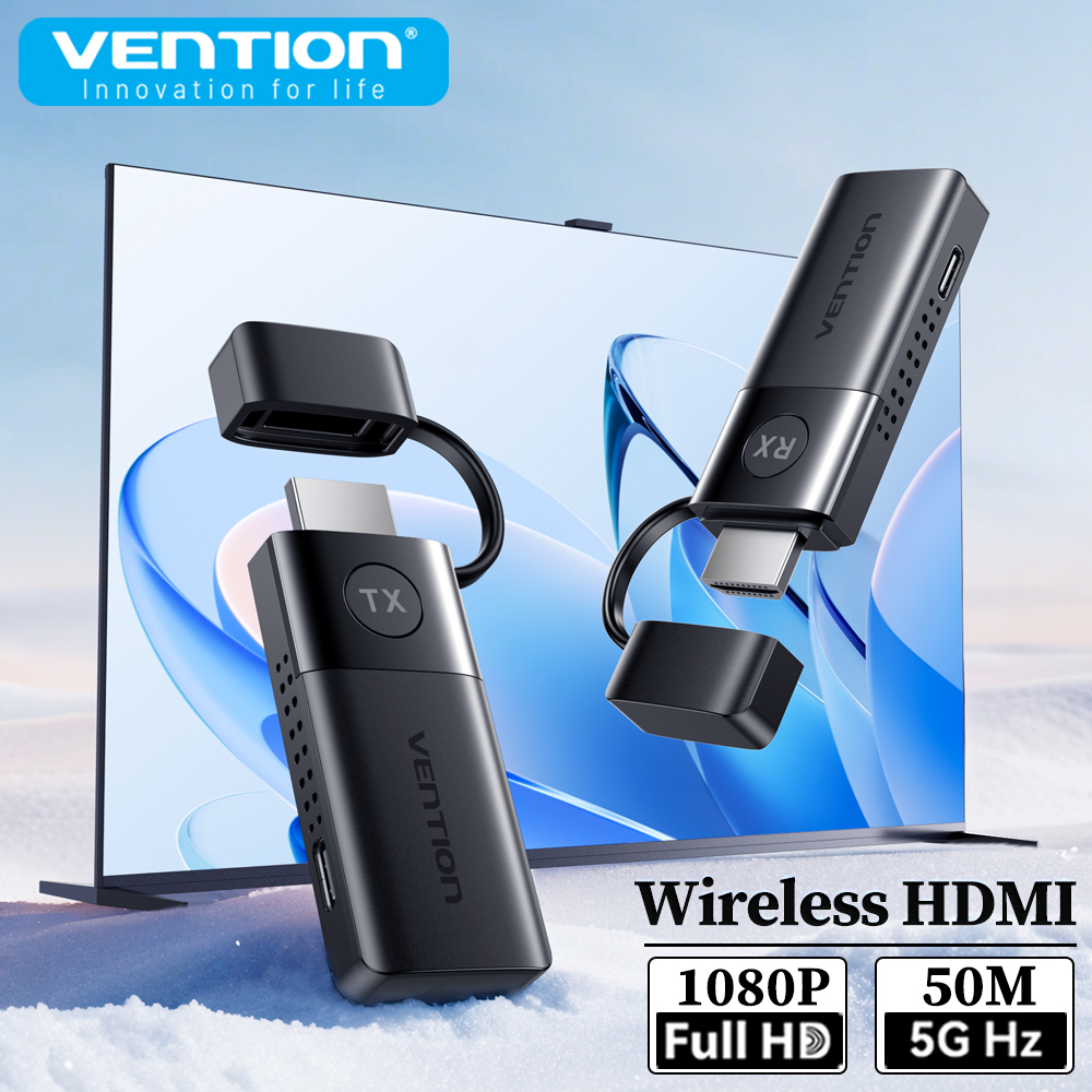 Home Cinema Wireless - Vention Wireless HDMI Transmitter and Receiver