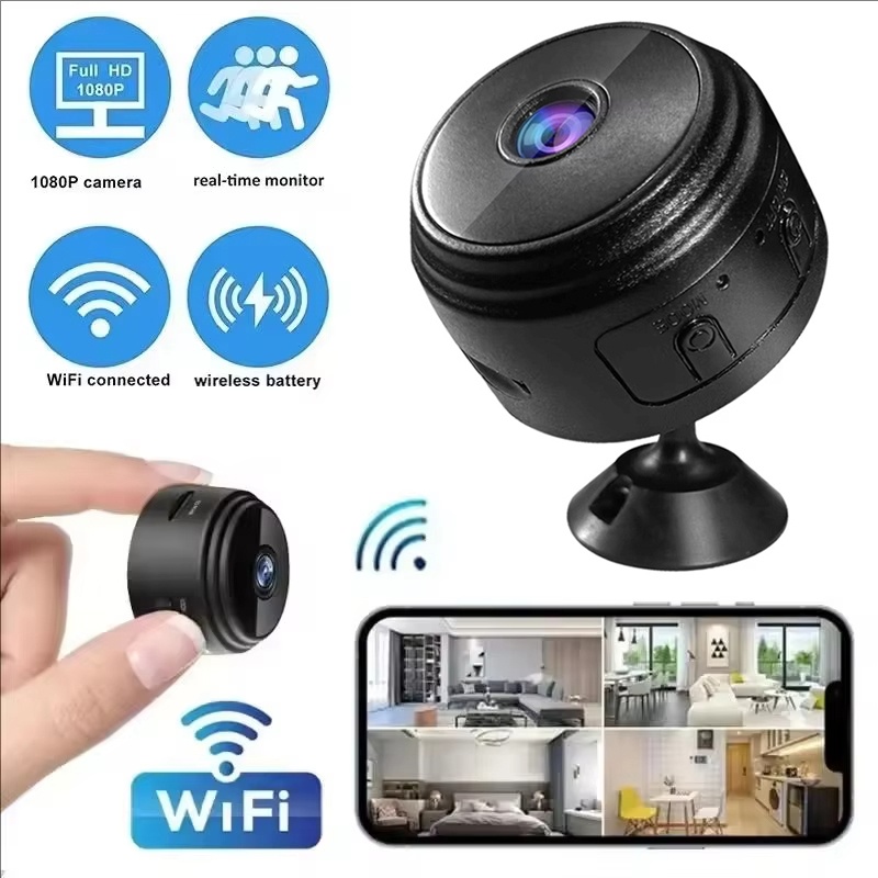 A9 Mini Cameras 1080P WiFi Sma - Home Cinema Wireless review and price