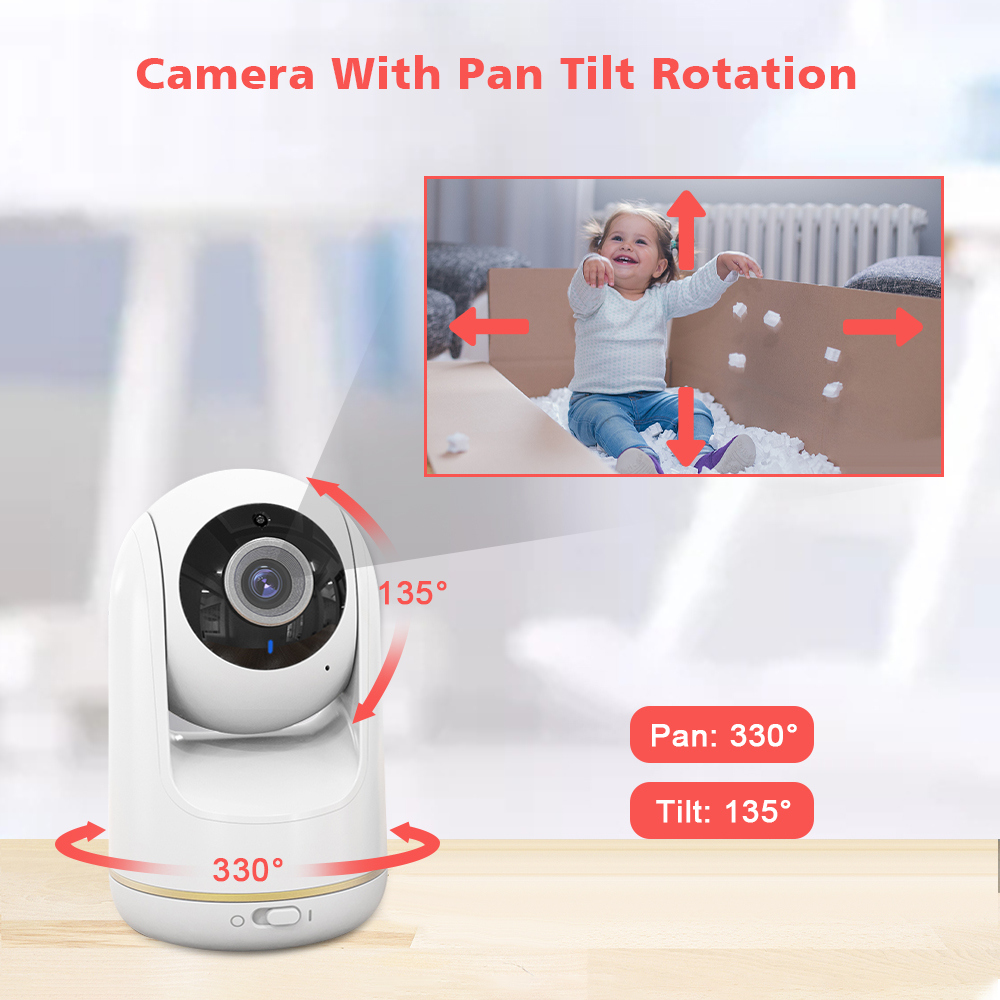 VB803 Baby Monitor 5 Inch 720P - Home Cinema Wireless review and price