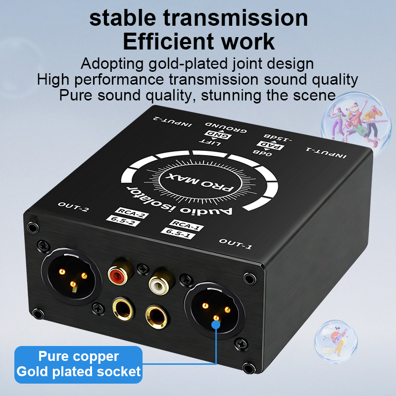 3Pin XLR/RCA/TS/TRS Ground Loo - Audio Home Cinema review and price