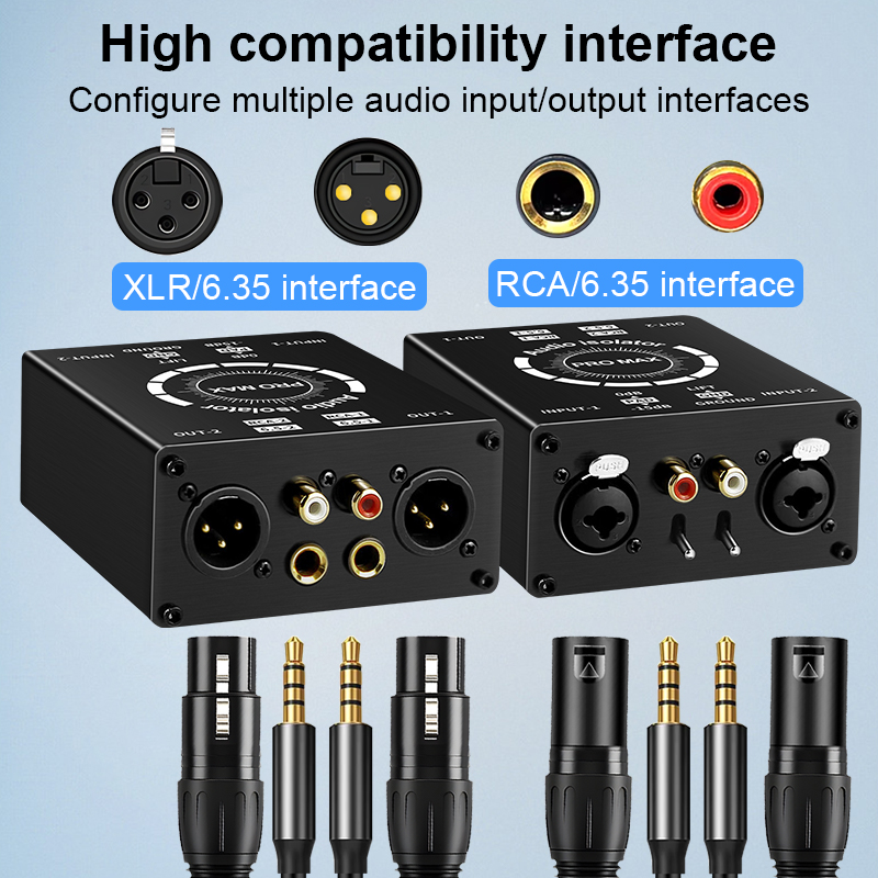 3Pin XLR/RCA/TS/TRS Ground Loo - Audio Home Cinema review and price