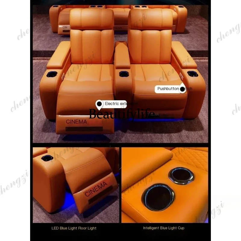 G153 Luxury Genuine Leather El - Home Cinema Chairs review and price