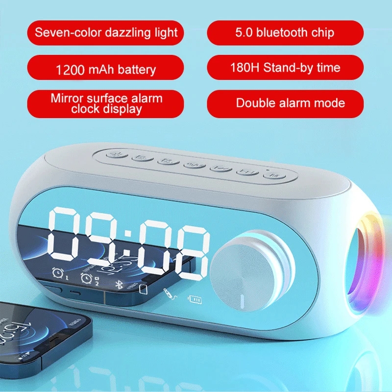 Alarm Clock Radio FM Bluetooth - Home Cinema Chairs review and price