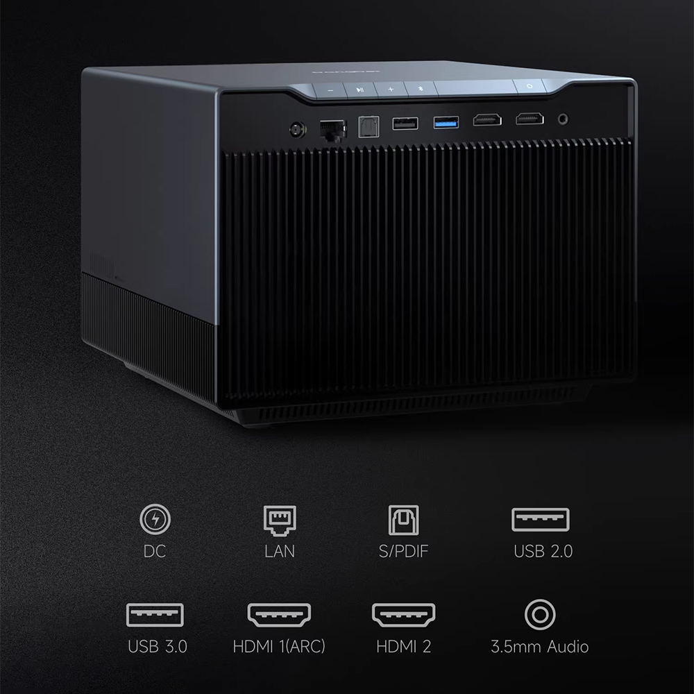 Dangbei F6 DLP 4K Projector Hi - Audio Home Cinema review and price