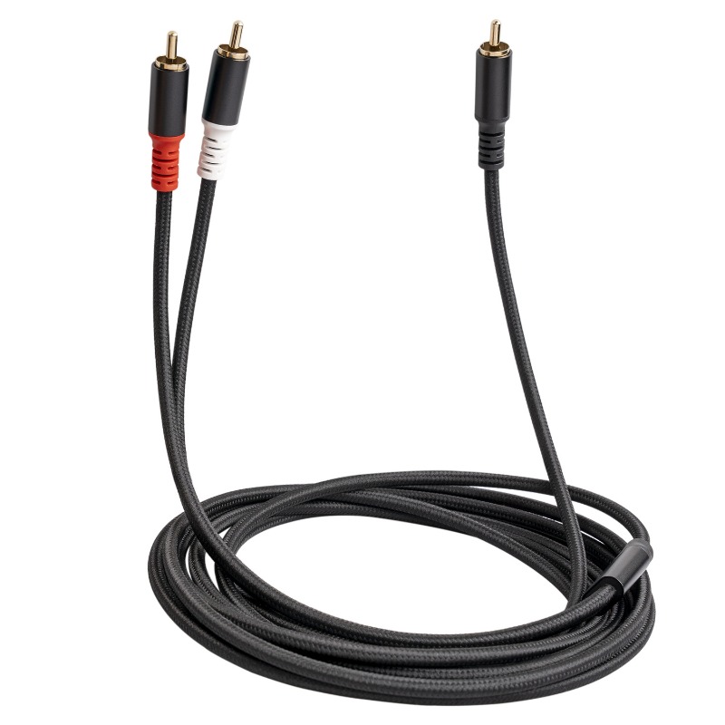 1/2/3M 1 RCA Male To 2 RCA Mal - Audio Home Cinema review and price