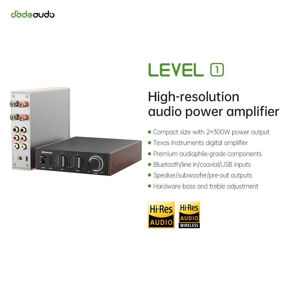JadeAudio Level 1 Desktop HiFi - Audio Home Cinema review and price